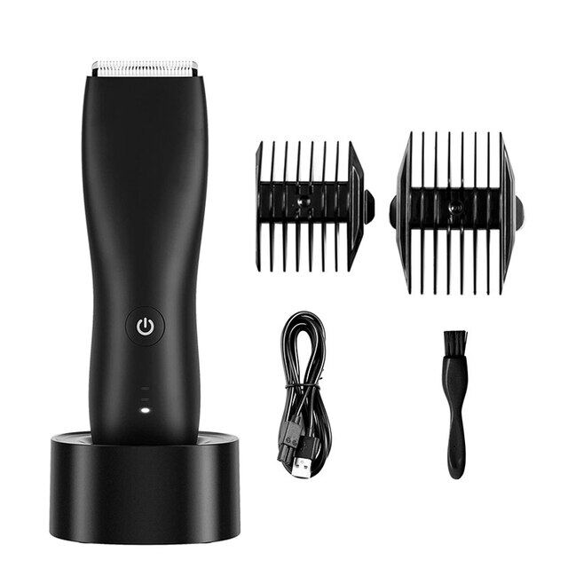 Electric Body Groomer Pubic Hair Trimmer For Men Balls Hair Timmer Male