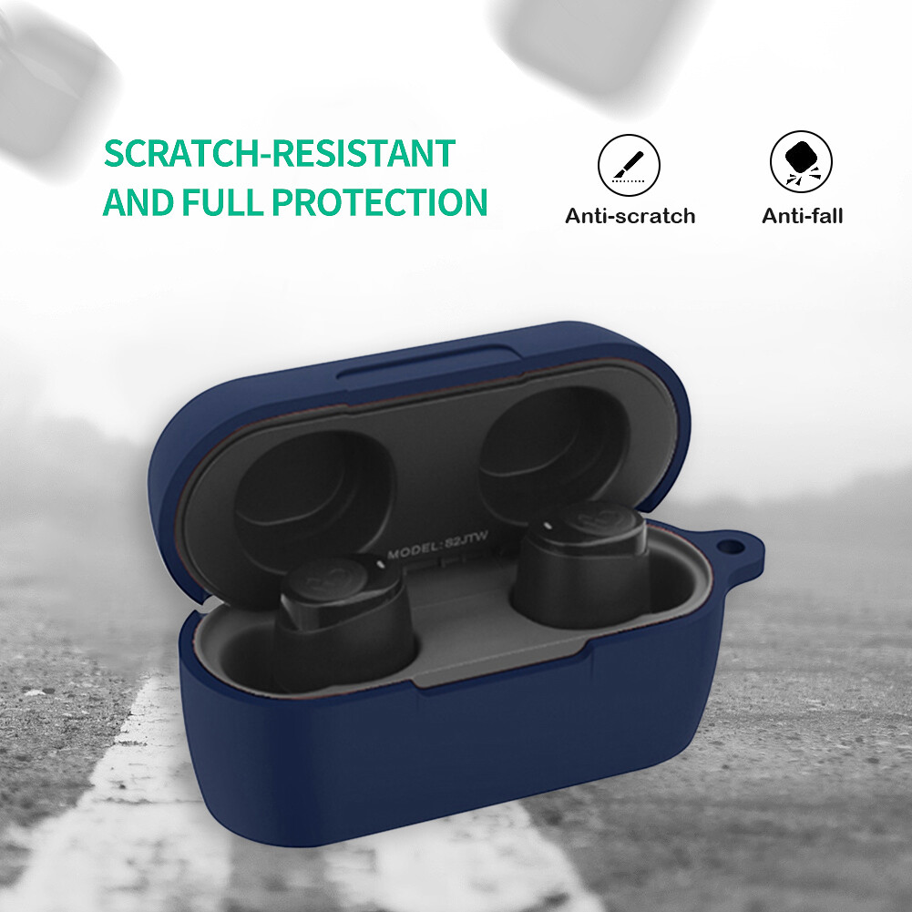 Vỏ Bảo Vệ Silicon, Hộp Đựng Tai Nghe Thật Cho Skullcandy Jib