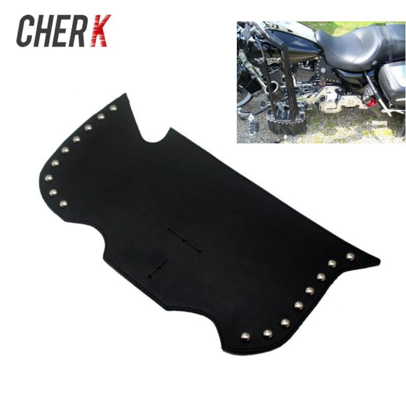 Leather heat shields deals for harley davidson