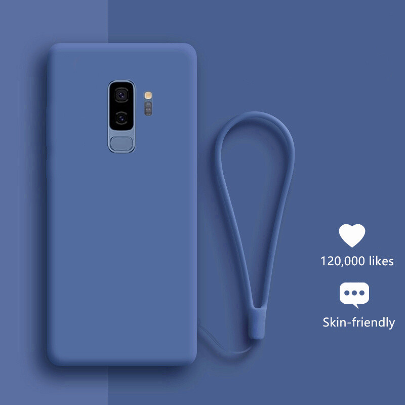 Case For Samsung Galaxy S9 Galaxy S9 Plus S10 S10 plus S20 S20 Plus  S20 Ultra Anti Dust Case Ultra Thin Soft Phone Back Cover Low Price Smooth Liquid Silicone Flocking Protective Casing For Smart Phone