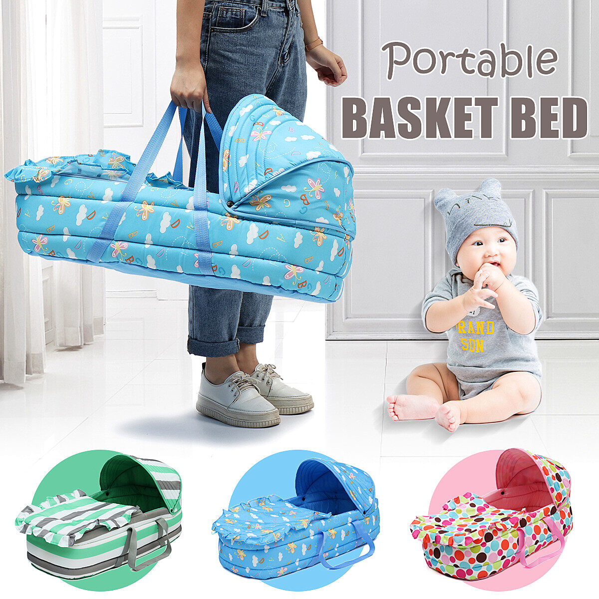 portable cradle bassinet