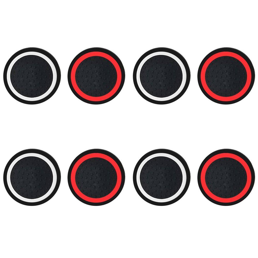 Lucky hairacc 4/8pcs silicone nắp thanh truyền bảo vệ tay cầm chơi game chống trượt bọc cần điều khiển mới thời trang tay cầm analog asus rog ally