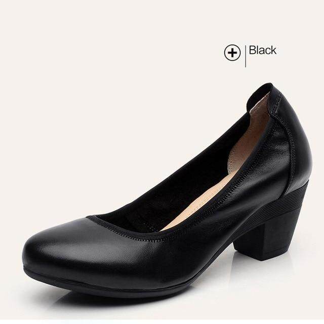 Ariari Genuine Leather Women Dress Shoes Comfortable Soft Work