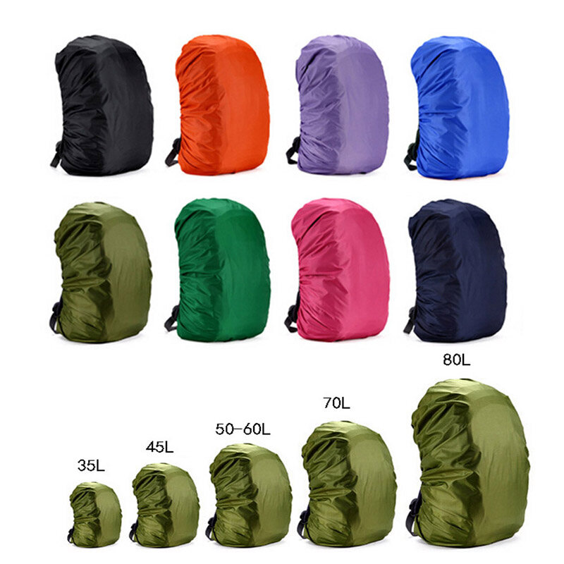 NEW ARRIVAL 1Pc Waterproof Dust Rain Cover Travel Hiking Backpack Camping Rucksack Bag