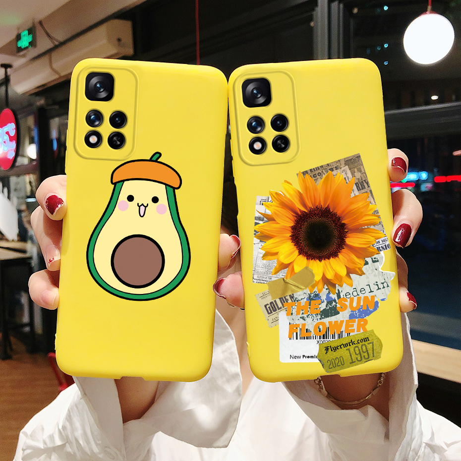 For Xiaomi Redmi Note 11 Pro Plus 5G Case Cute Cartoon Soft Silicone Phone Case For Redmi Note 11 Pro+ Casing