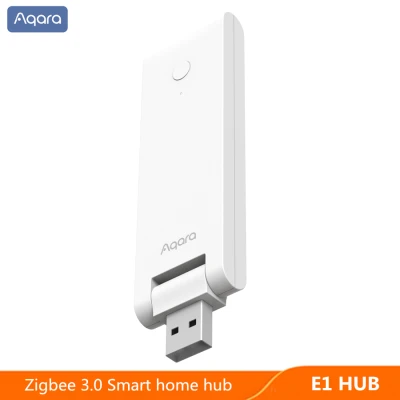 Aqara E1 Hub Zigbee 3.0 USB Smart Gateway Wireless Zigbee Connect Remote For Mijia Mi home And Apple Homekit Control