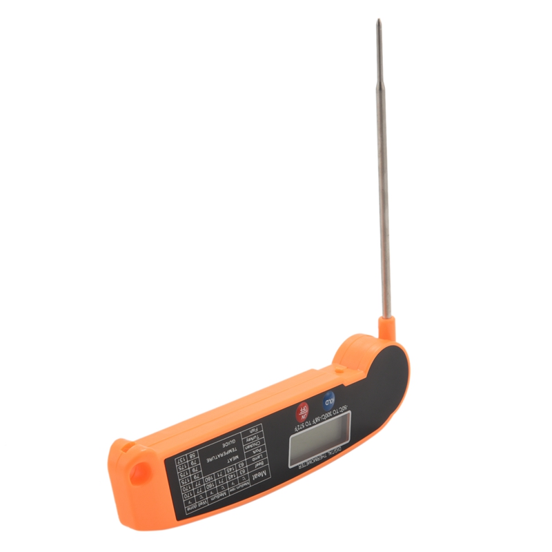 Digital Instant Read Meat Thermometer with Highly Accurate Temperature Probe, Electric Cooking Thermometer for Kitchen Food Grilling Grill BBQ Smoker Liquids Fryer Hot Oil Frying