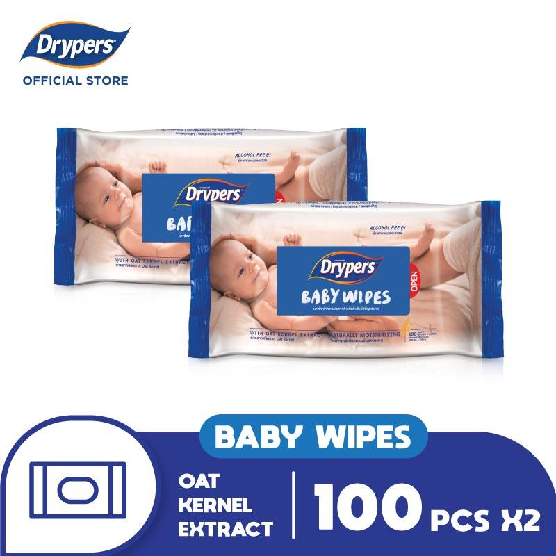 drypers baby wipes