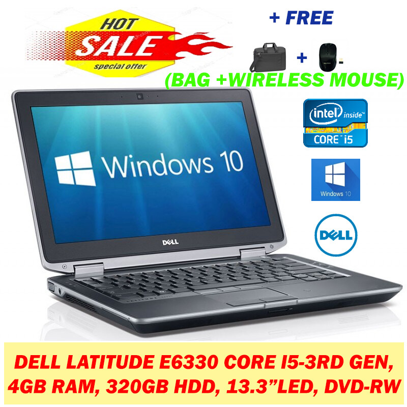 DELL LATITUDE E6330 (CORE I5-3RD GEN, 4GB RAM, 320GB HARDDISK, 13.3 HD SCREEN) Malaysia