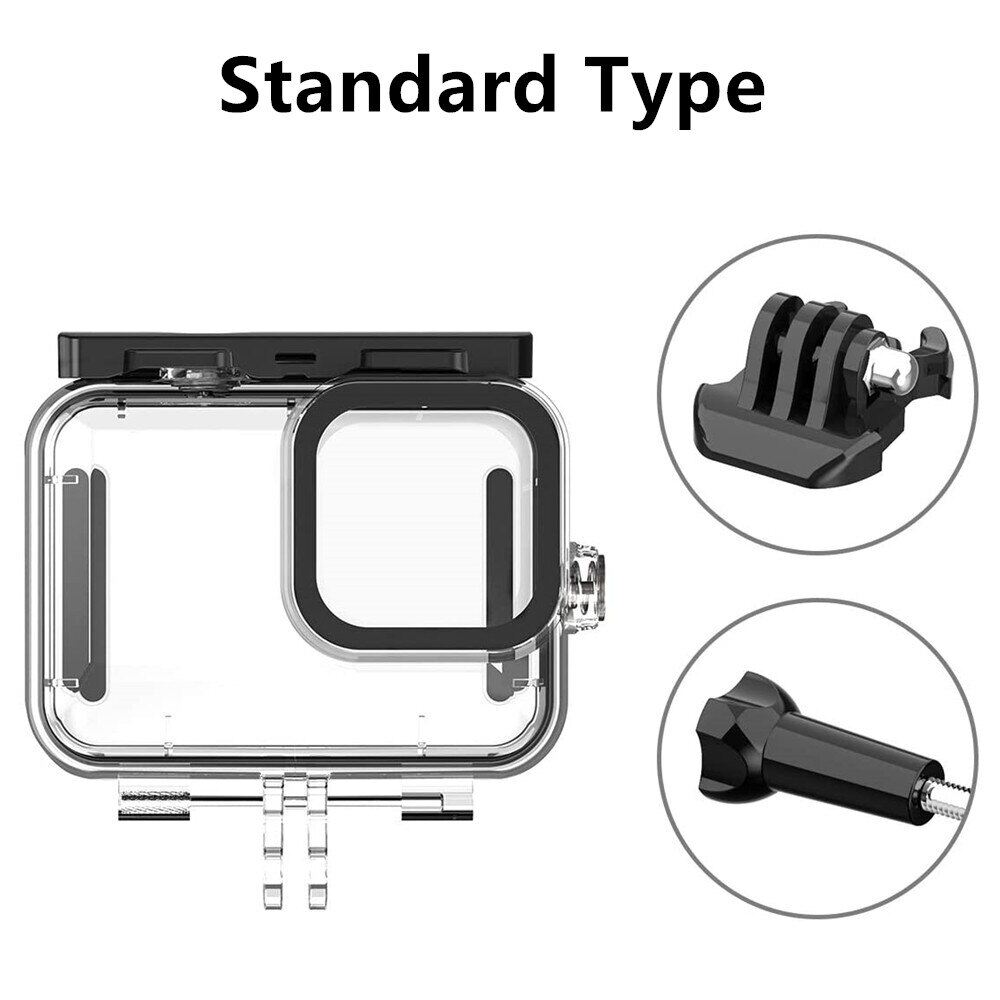Gopro Hero 11 10 9 Black Case Waterproof 60M Housing Diving Protective For Go Pro 9 10 Gopro9 Underwater Dive Cover Accessories