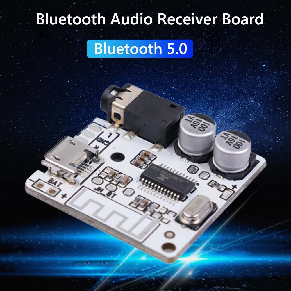 【Avivahc】DIY Bluetooth Audio Receiver Board Bluetooth 5.0 MP3 Lossless Decoder Board Wireless Stereo Music Module