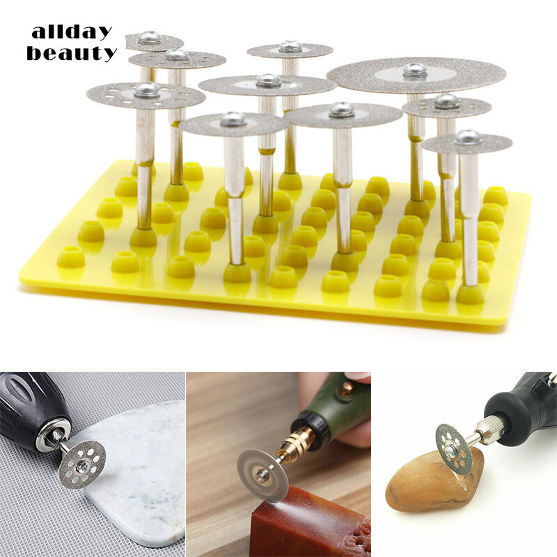 Tất Cả Số 【Cod】 10 Chiếc 2.35 Mm Cắt Kim Cương Đĩa Quay Mini Cắt Bánh Lưỡi Cắt Kim Cương