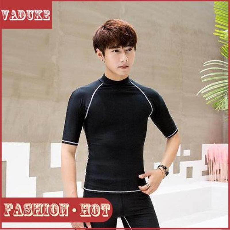 Nơi bán VADUKE Thể Thao nam Wetsuit Lướt Phù Hợp Với Kem Chống Nắng bó sát ôm Ngắn Tay