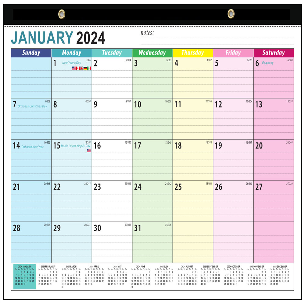 2024-2025 Wall Calendar 18 Months Calendars 18 Months English Calendar 2024-2025 Wall Calendar Desktop Calendar 18 Months Calendars English Calendar Sturdy Paper Calendar Home Hanging Calendar Dating Calendars Wall Calendar 2024-2025 18 Months English
