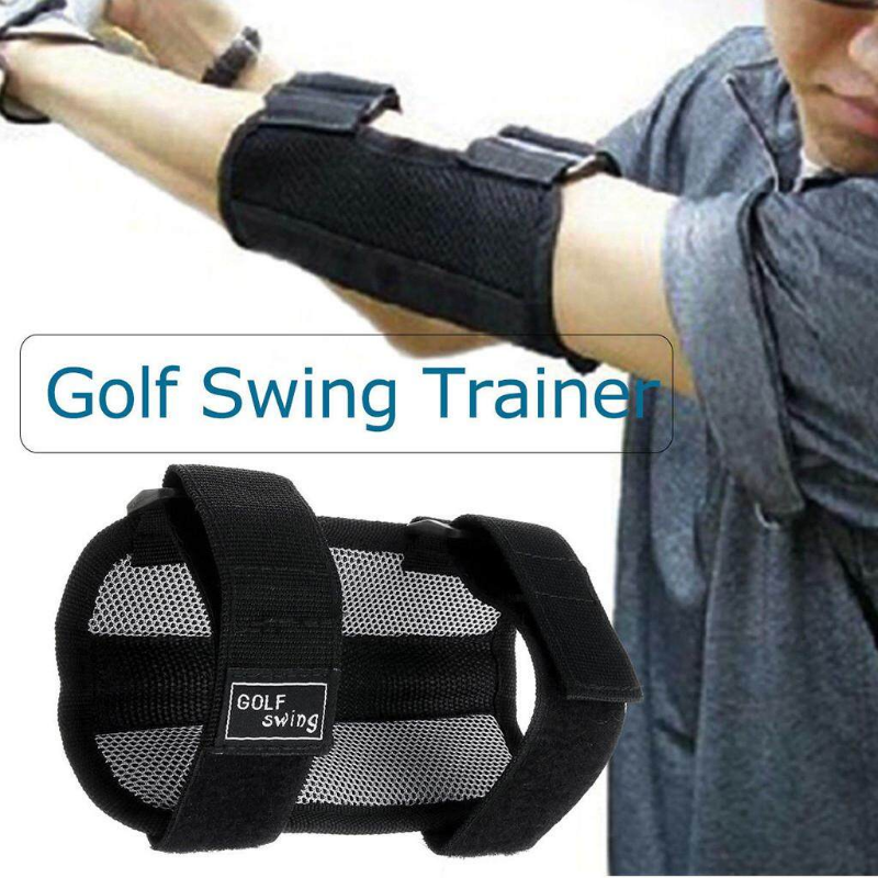 Wellsunny Golf Swing Training Aid Elbow Support Corrector Wrist Brace Practice Tool