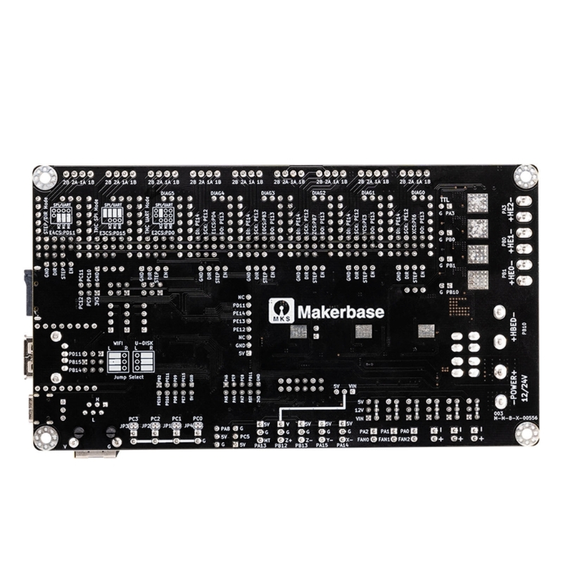 MKS Monster8 V2 Motherboard 3D Printer Monster 32Bit 8 Axis Controller Mainboard