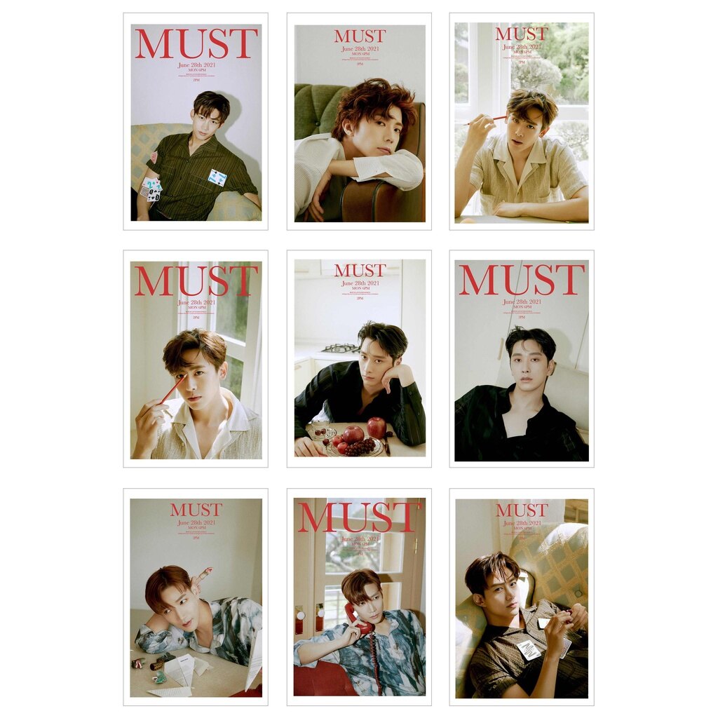 [Ép Lụa] Lomo Card 27 Ảnh 2PM - MUST TEASER PHOTO