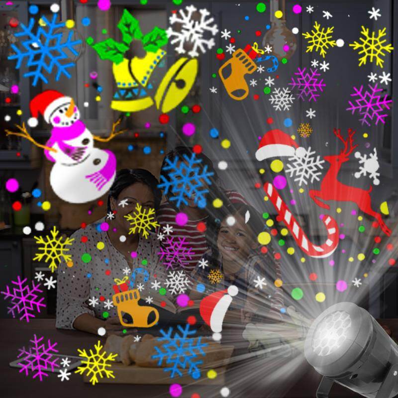 16 mẫu giáng sinh ngoài trời ánh sáng đèn chiếu LED/trang trí tiệc đèn laser đèn chiếu cho Xmas