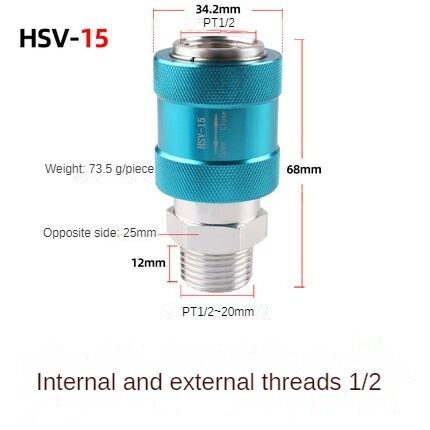 Aumopro 1pc hair flow control valve manual slide thread hand operated hand slide valve hsv-06/08/10/15 slide switch hand push valve air source switch valve exhaust valve 2 break up control valve