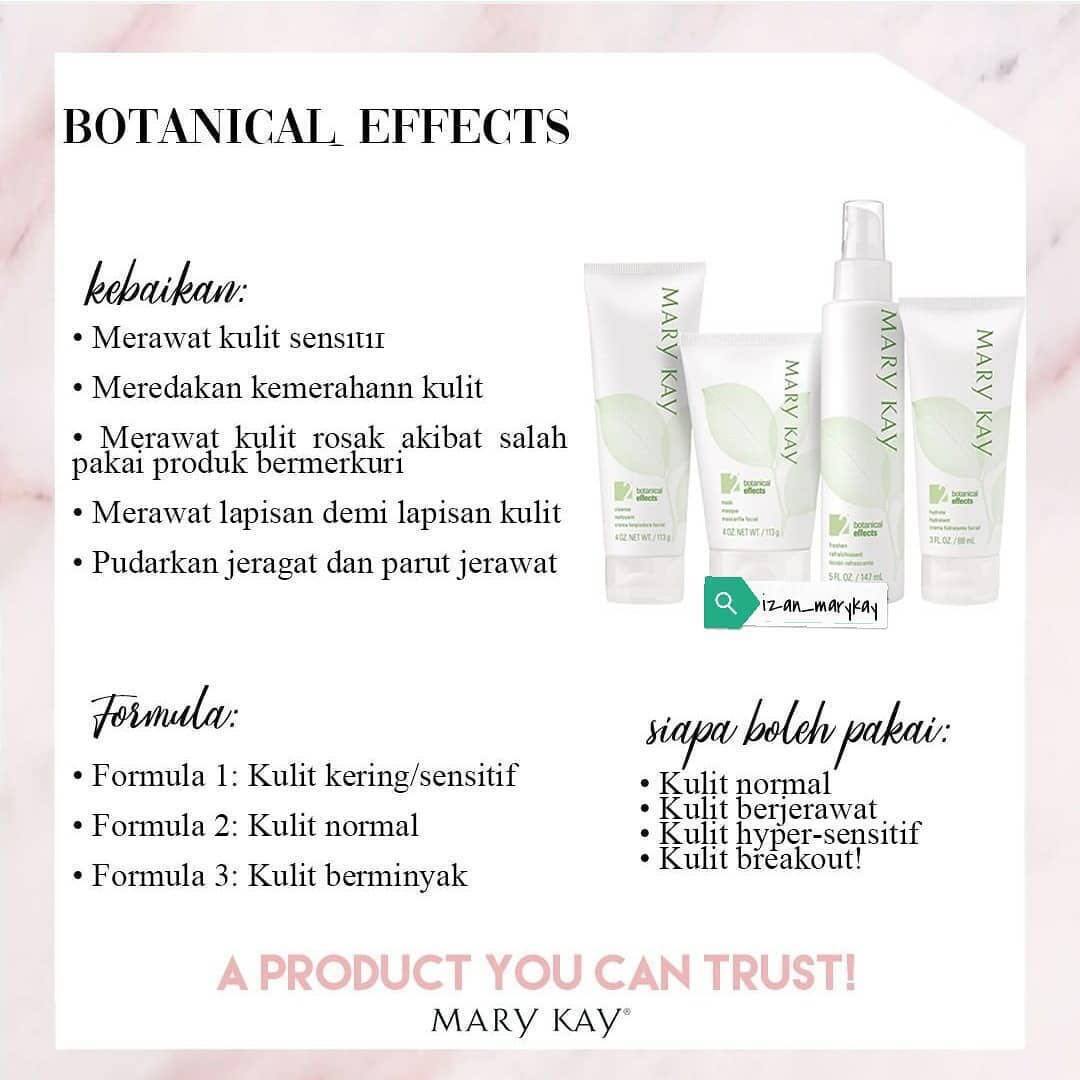 mary kay botanical effects cleanser