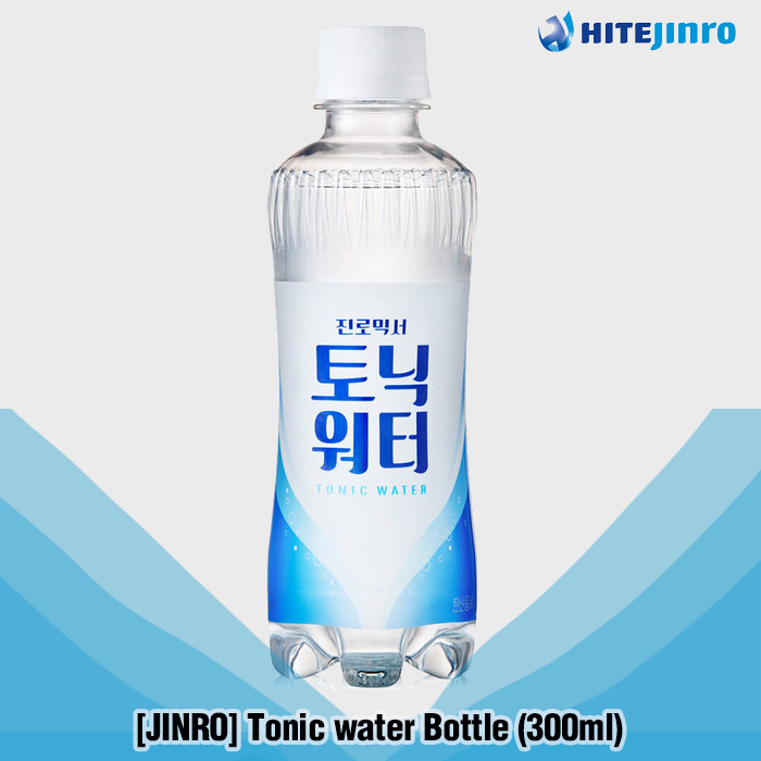 [JINRO] Tonic water Bottle (300ml) Korean Soju Cocktail Mixer Lemon