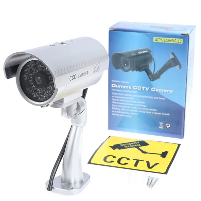 Potey Fake Dummy Camera Waterproof Outdoor Indoor Security CCTV Surveillance Camera