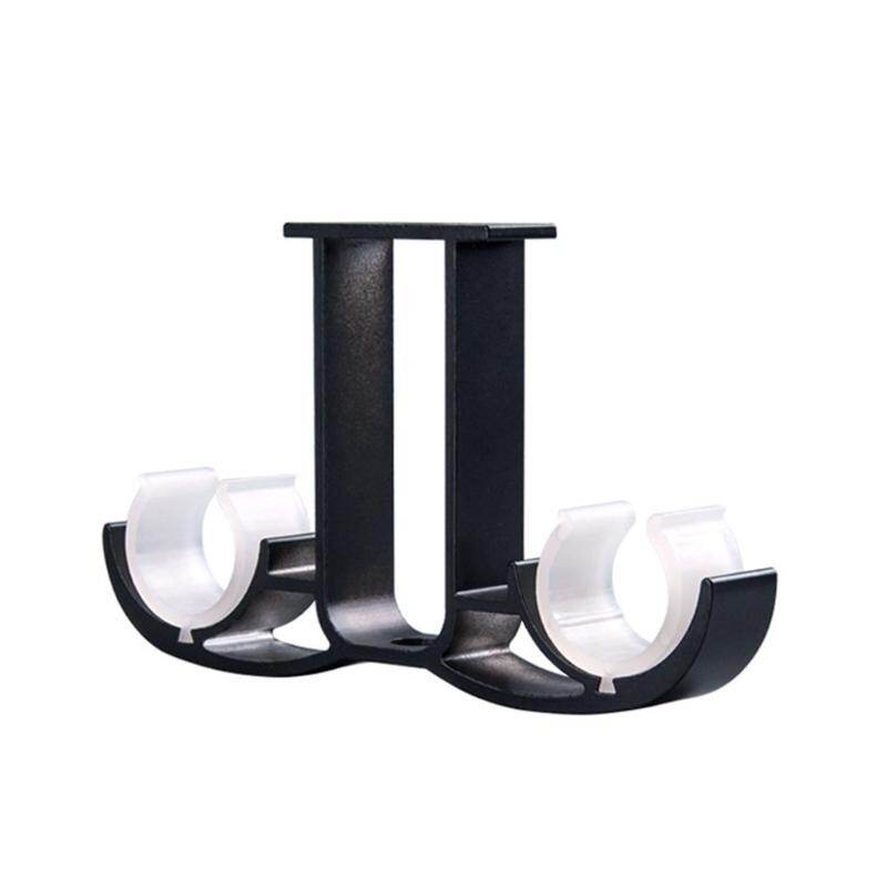 1pc Double Curtain Rod Brackets Window Hardware Holder Home Decor Side Top Mounted