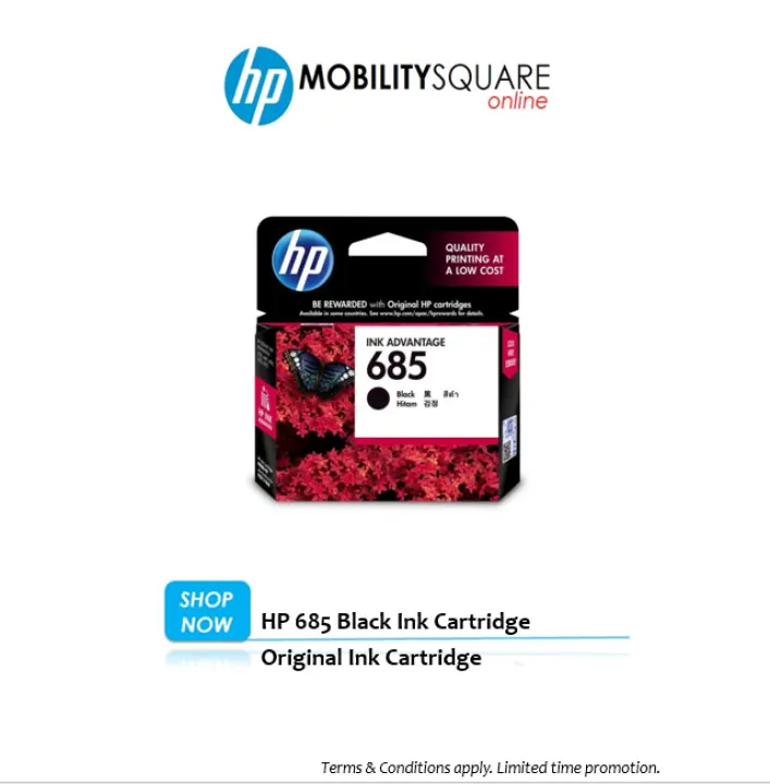 hp 685 cyan ink cartridge