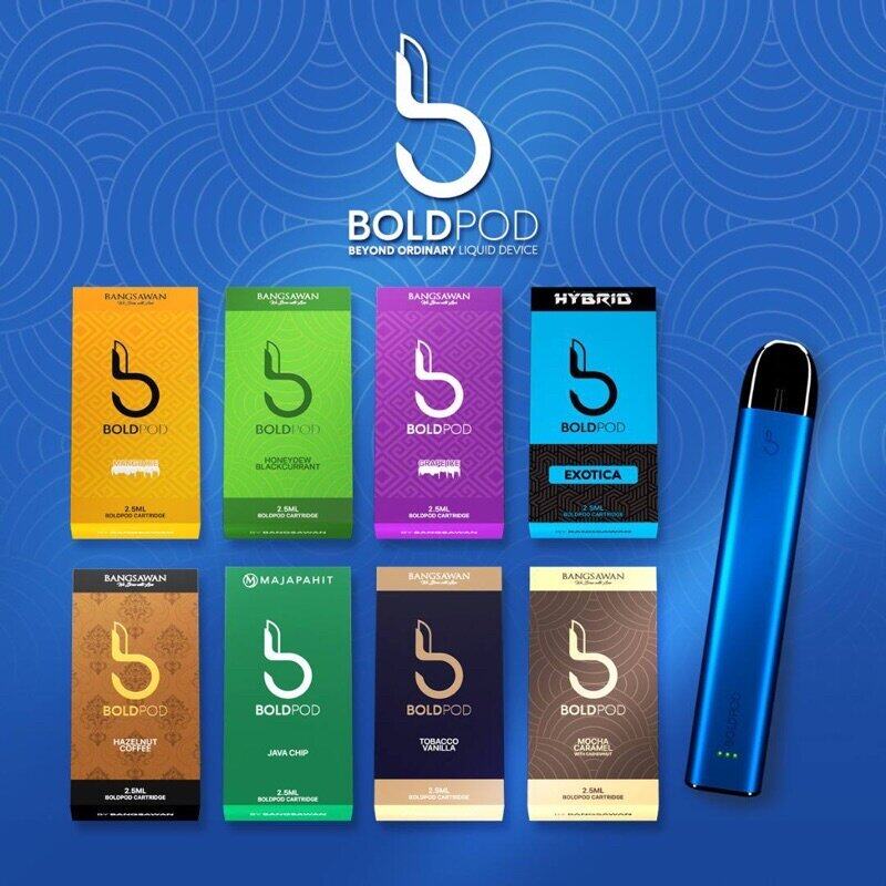 BOLD POD BY_BANGSAWAN BOLD POD FLAVOURS POD CARTRIDGE Lazada