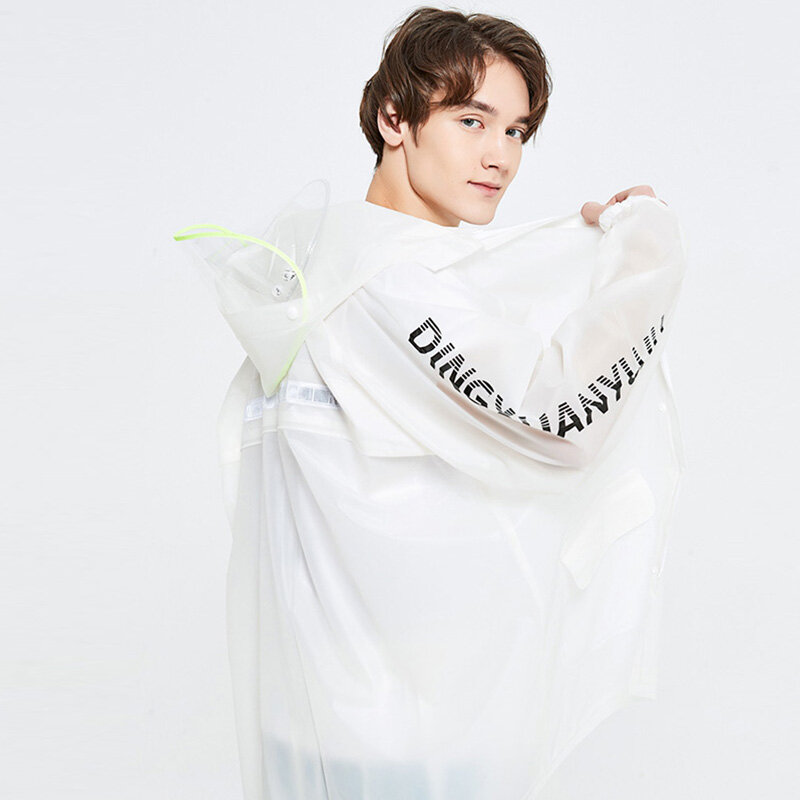 LIVE GREAT Raincoat Rainstorm Proof Breathable Not Easily Damaged Stylish Split Raincoat