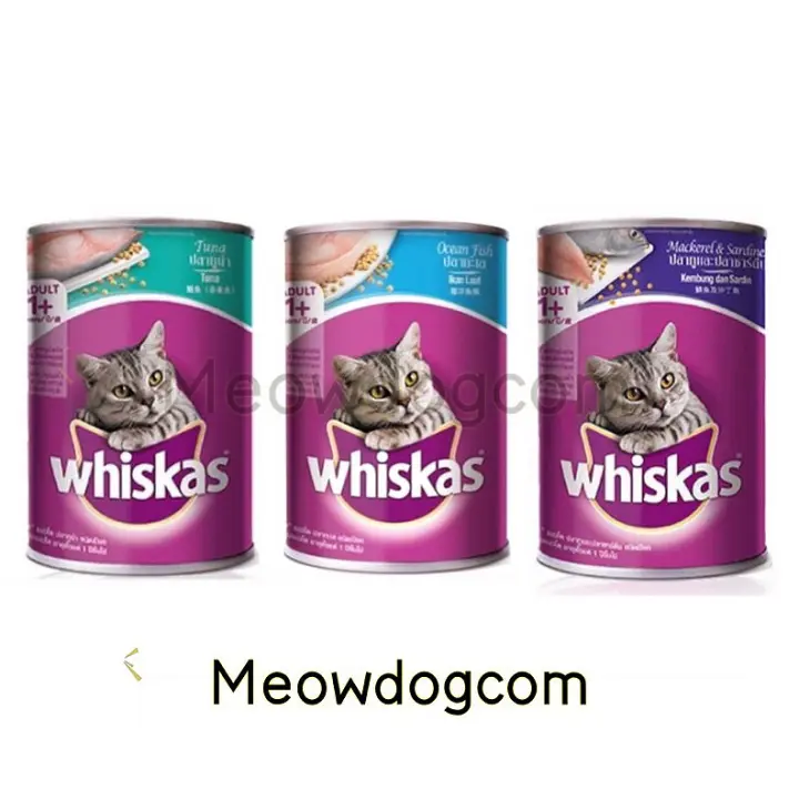 whiskas 400g can
