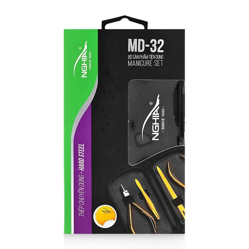 [HCM]??Kềm Nghĩa Bộ chăm sóc móng MD-32