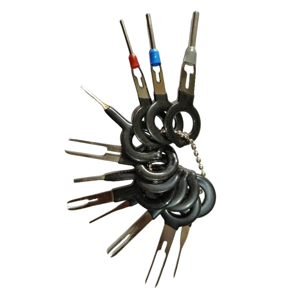 Aideepen Terminal Removal Tool Kit Terminal Ejector Kit for Car Pin Wire Connector Puller Repair Key Removal Tools