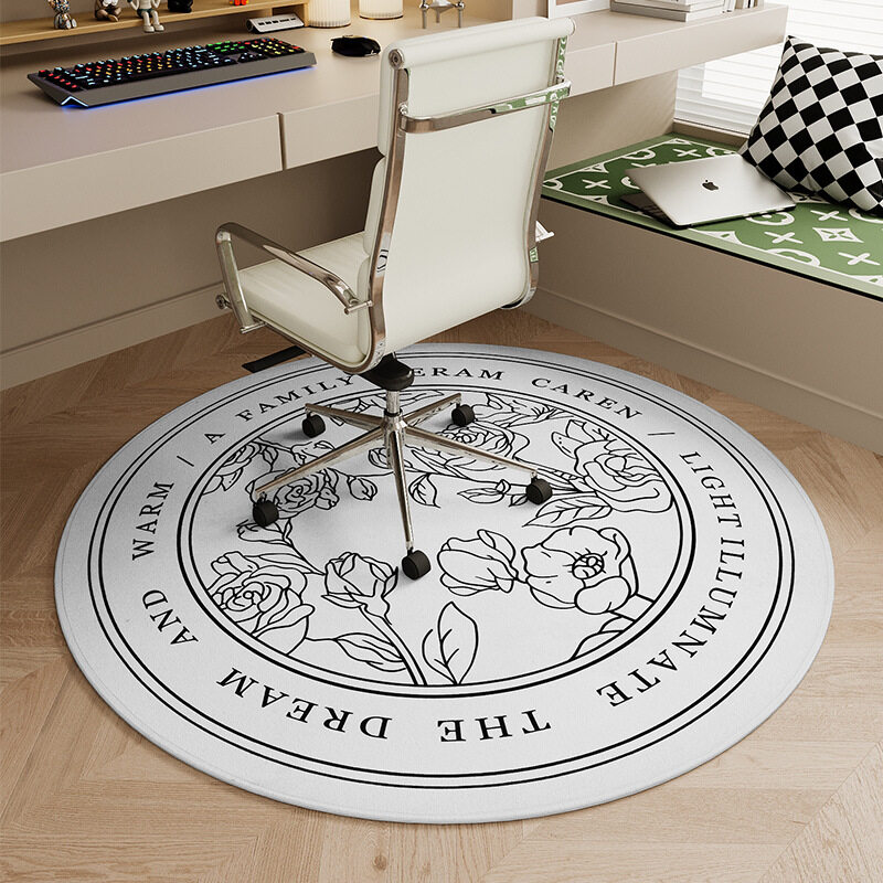 NonSlip carpet Desk Chair Floor Mat Chair Floor mat Nordic