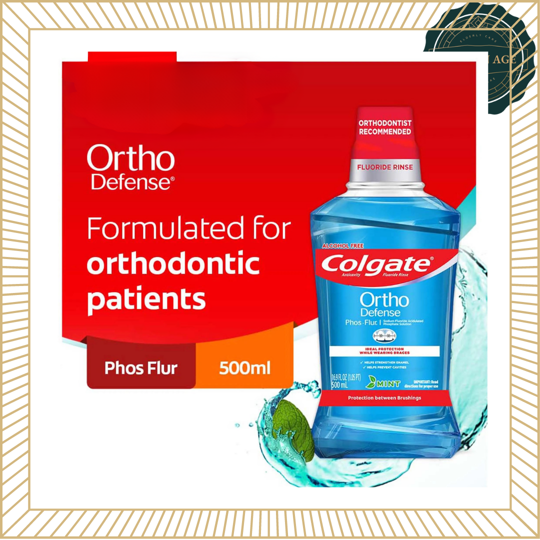 Colgate PhosFlur Ortho Defense Cool Mint Professional Mouthwash 500ml