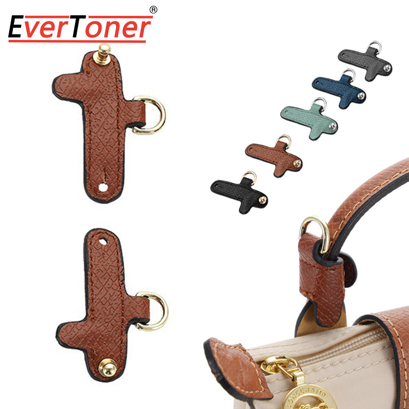 Evertoner Sửa Đổi Vai Dây đeo khóa Đấm Miễn Phí Thay Thế Khóa treo Da Thật Dây Đeo Túi dây đeo khóa Cho Longchamp túi nhỏ