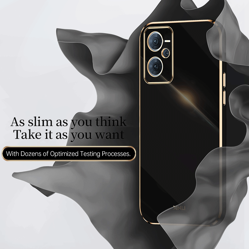 Lenuo Ốp điện thoại mềm mạ 6D sang trọng vỏ điện thoại gọng vuông Silicone cho Realme C55 C53 C35 C33 C31 c21y c25y C21 C30 C20 C12 C15 GT Neo3 vỏ điện thoại sáng bóng Vỏ mặt sau