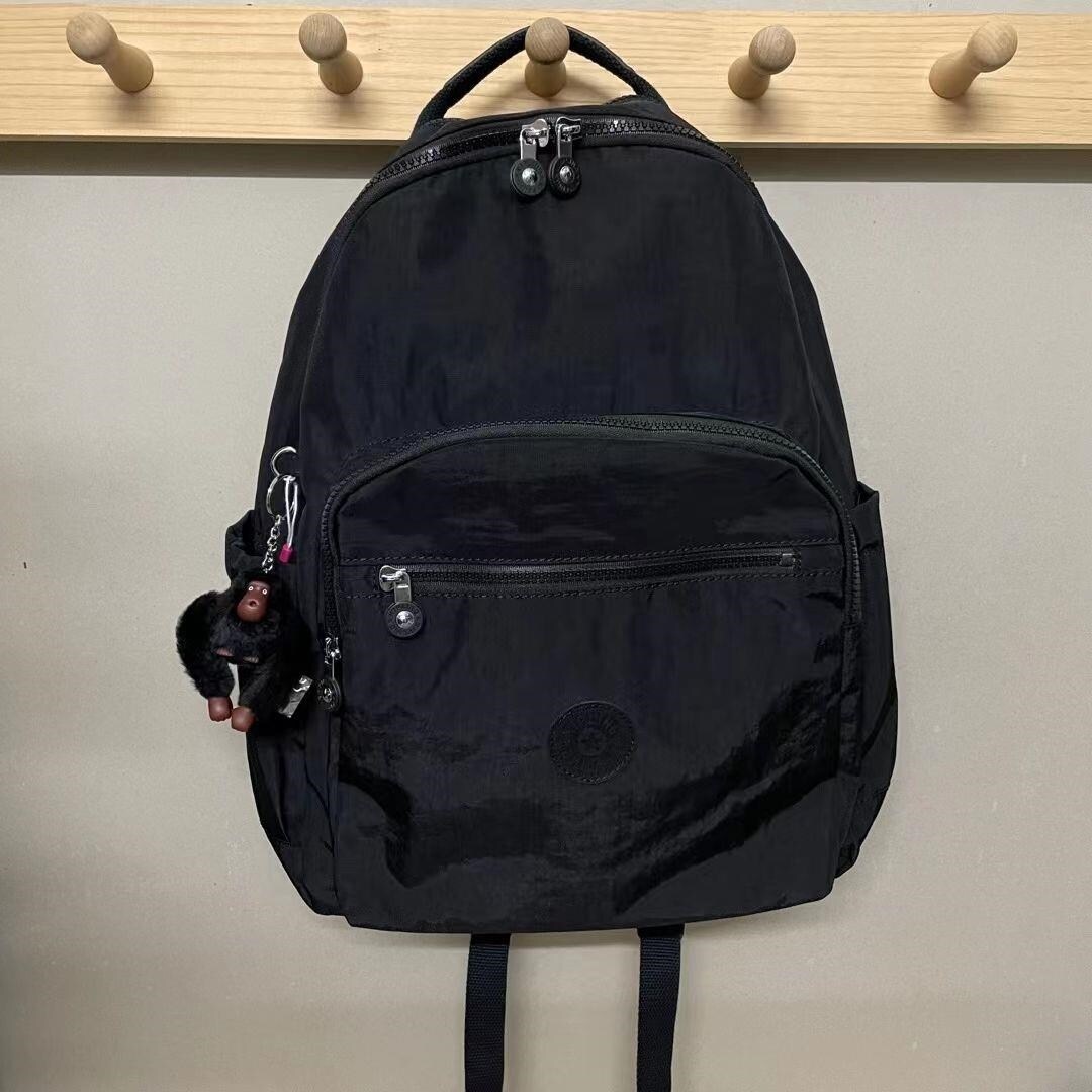 Kipling Kaiplin New Medium And Large Backpack Student Schoolbag Waterproof Nylon Outdoor Leisure K15210
