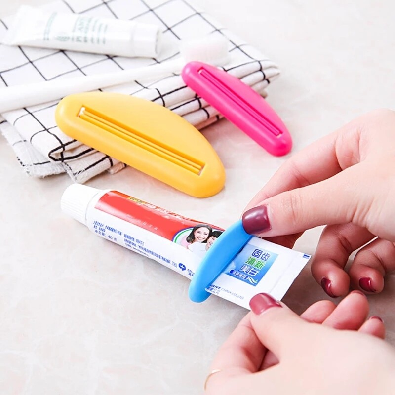 YESPERY Dụng Cụ Nặn Kem Đánh Răng Kẹp Rửa Mặt Dụng Cụ Nặn Kem Đánh Răng Tiết Kiệm Ống Kem Đánh Răng Cho Trẻ Em Phụ Kiện Phòng Tắm