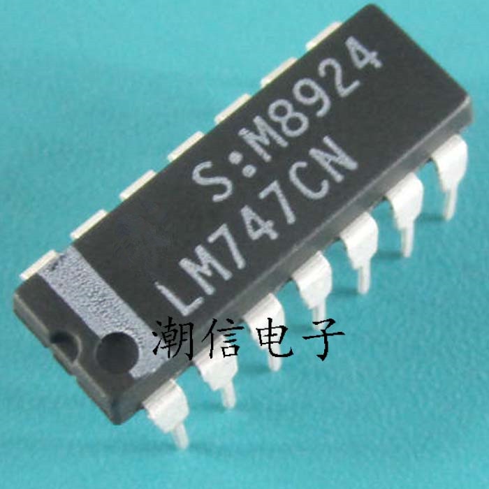 5ชิ้น LM747 LM747CN DIP-14 - The Appellant Shop96hrtj0hrtj - ThaiPick