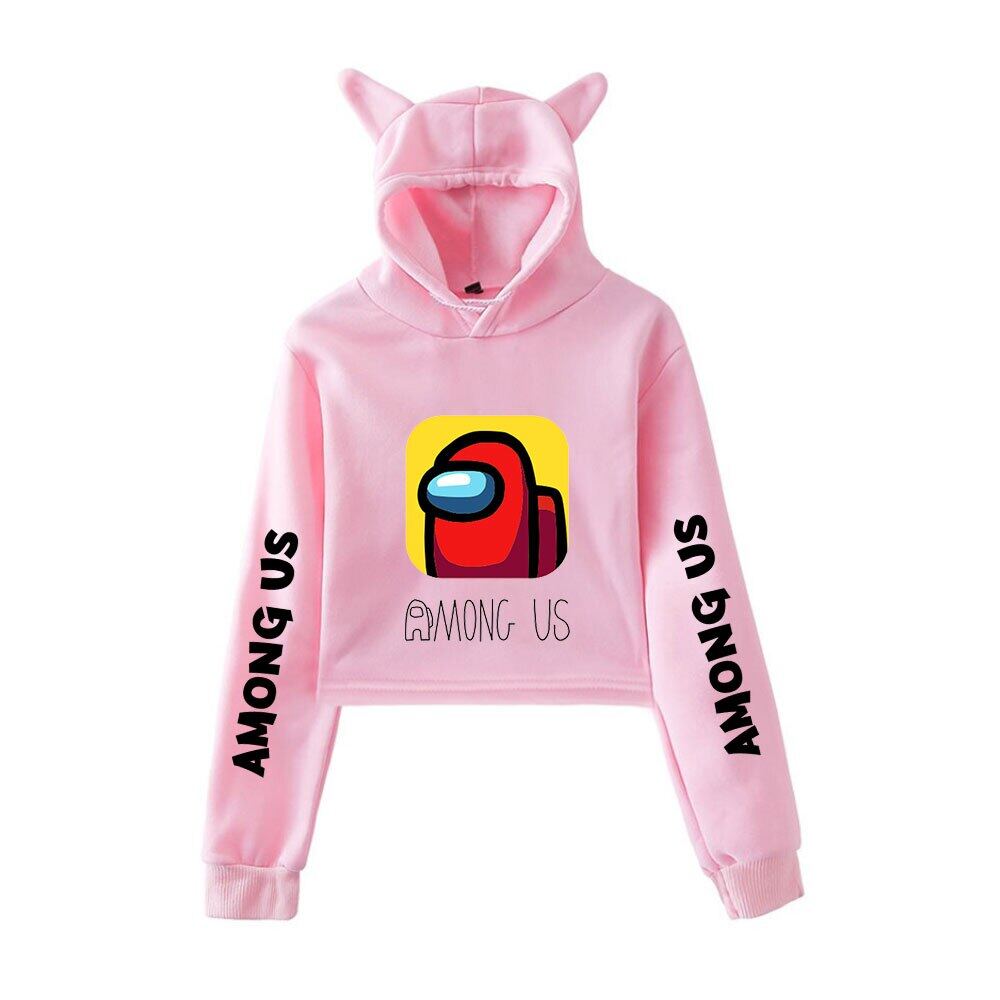 lazada crop top hoodie