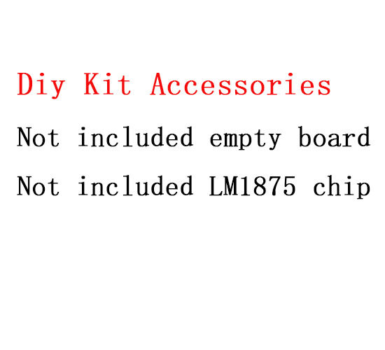 Gc version lm1875 parallel power amplifier board 45w 60w pcb empty board bare board