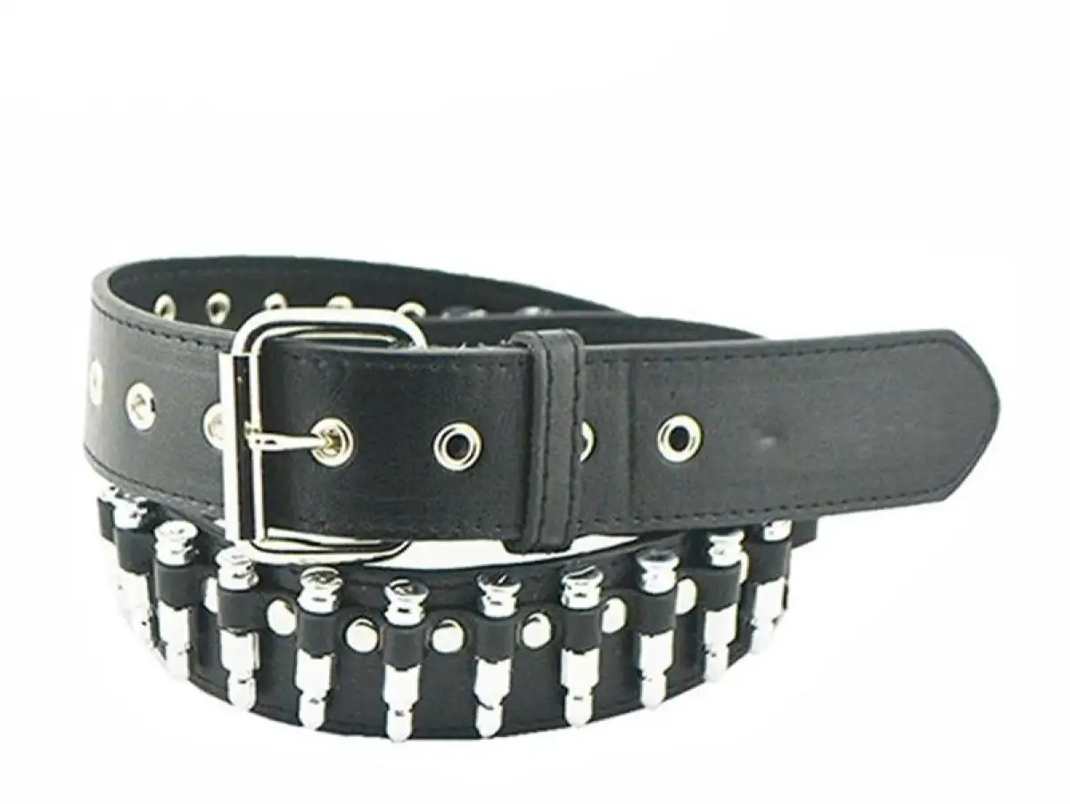 leather rock belts