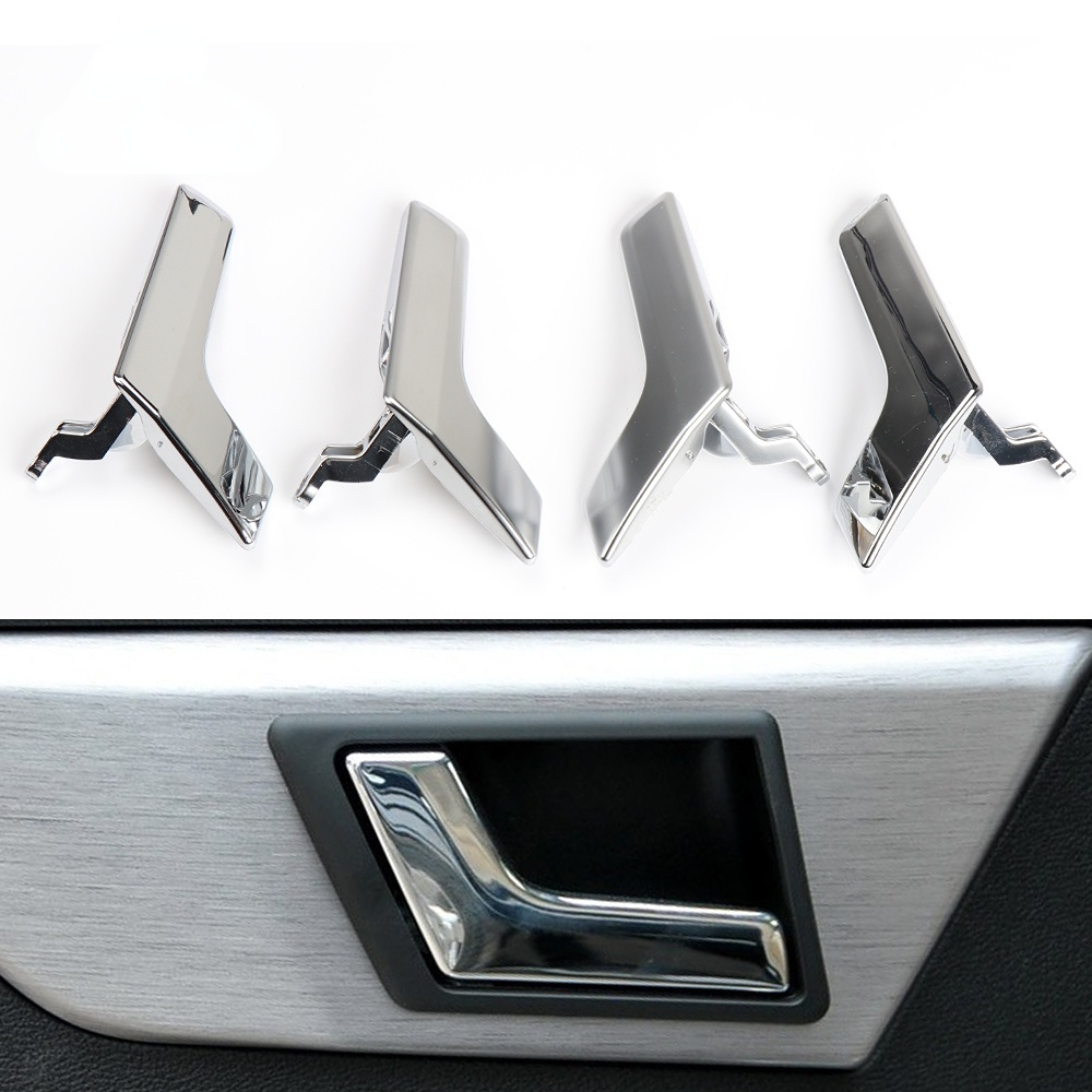 HYS Car Interior Door Handles Inner Doors Panel Handle Bar Pull Trim Cover For Mercedes-Benz C-Class W204 GLK X204