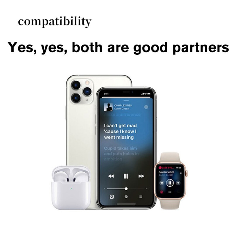 Tai Nghe Không Dây Bluetooth Airpod123 TWS Airpods Pro4, Headphone Earbuds Inpods Dành Cho Điện Thoại Thông Minh Android Apple