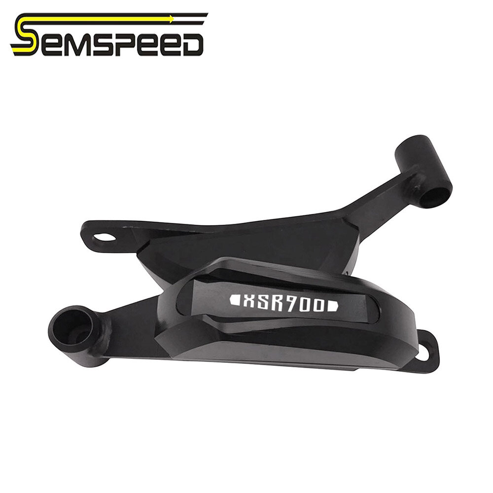 SEMSPEED Motorcycle Engine Guard Anti Crash Slider Falling Frame Cover Protector For Yamaha XSR900 XSR 900 2016 2017 2018 2019 2020