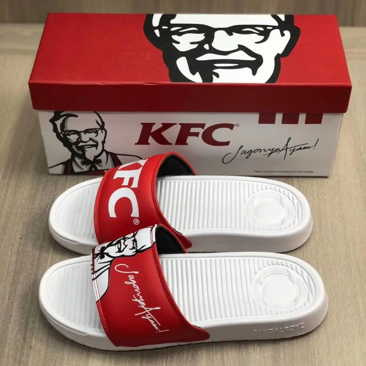 kfc sandals