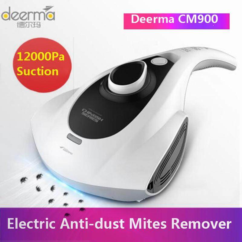 [100% original +12000Pa Suction] Deerma CM900 Household Small Vacuum Cleaner Electric Anti-dust Mites Remover Instrument Singapore