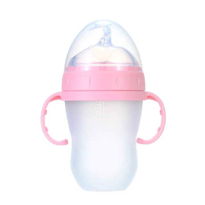 baby food bottle with spoon