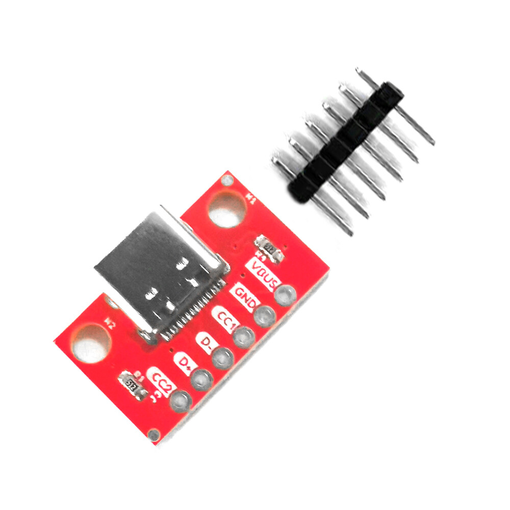 PANTHON 16P USB 3.1 Type-C Female Test Bảng PCB Bộ Chuyển Đổi 2.54Mm Ổ Cắm Kết Nối Cho Truyền Dữ Liệu Bộ Chuyển Đổi Điện Mô-đun Bảng Mạch